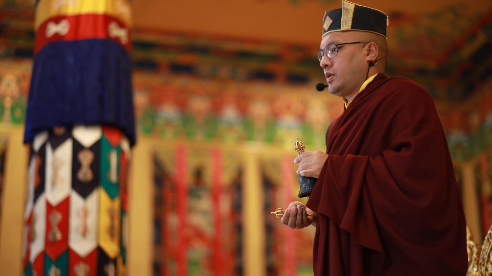 Karmapa wearing Hat