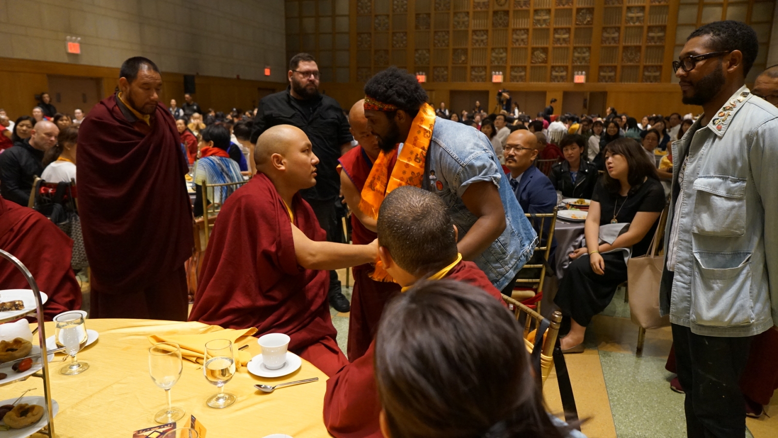 Karmapa thank you dinner