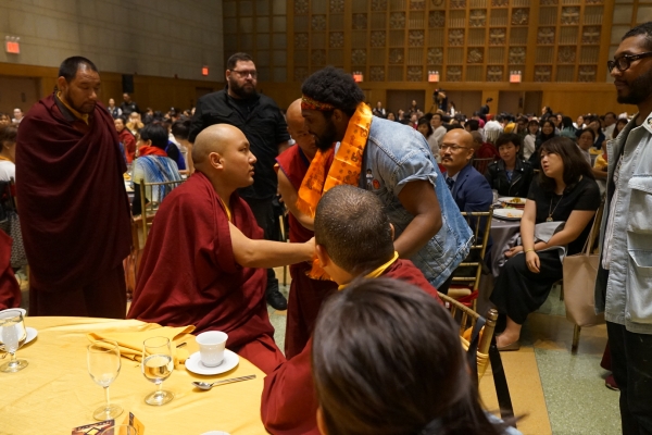Karmapa thank you dinner