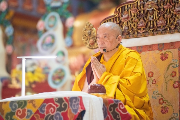 The Special Kagyu Monlam Begins at Bokar Monastery: Day One