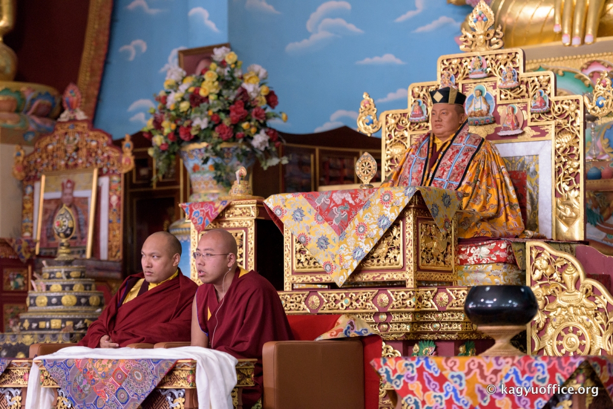 The Winter Debates begin with a Regal Welcome for Taklung Shabdrung ...